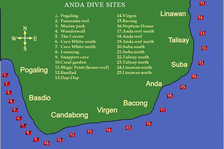 Dive Map